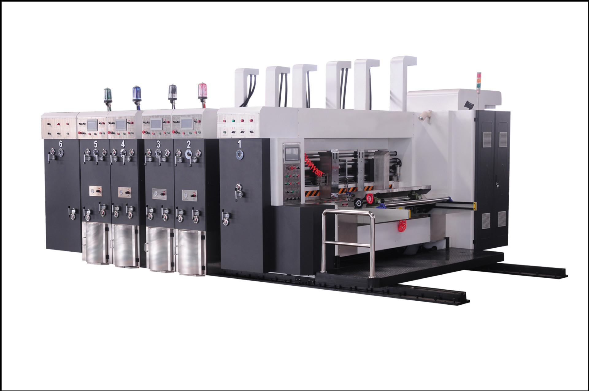 YX-G800 AUTOMATIC PRINTER,SLOTTER AND DIE CUTTER